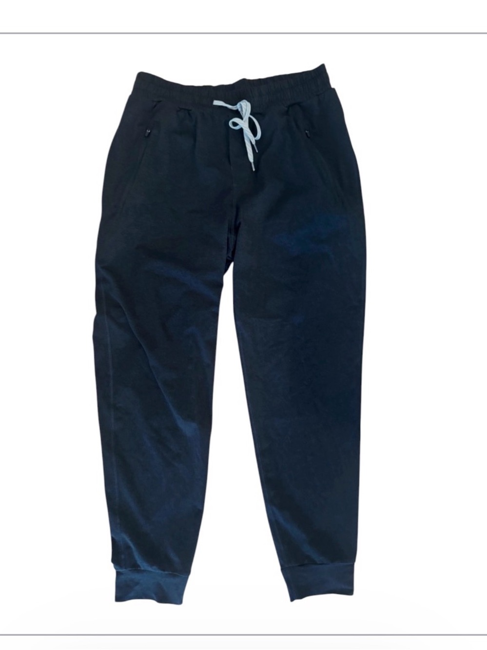 Vuori Ponto Performance Jogger Black Heather Pants V438 - Men's large - Picture 4 of 5